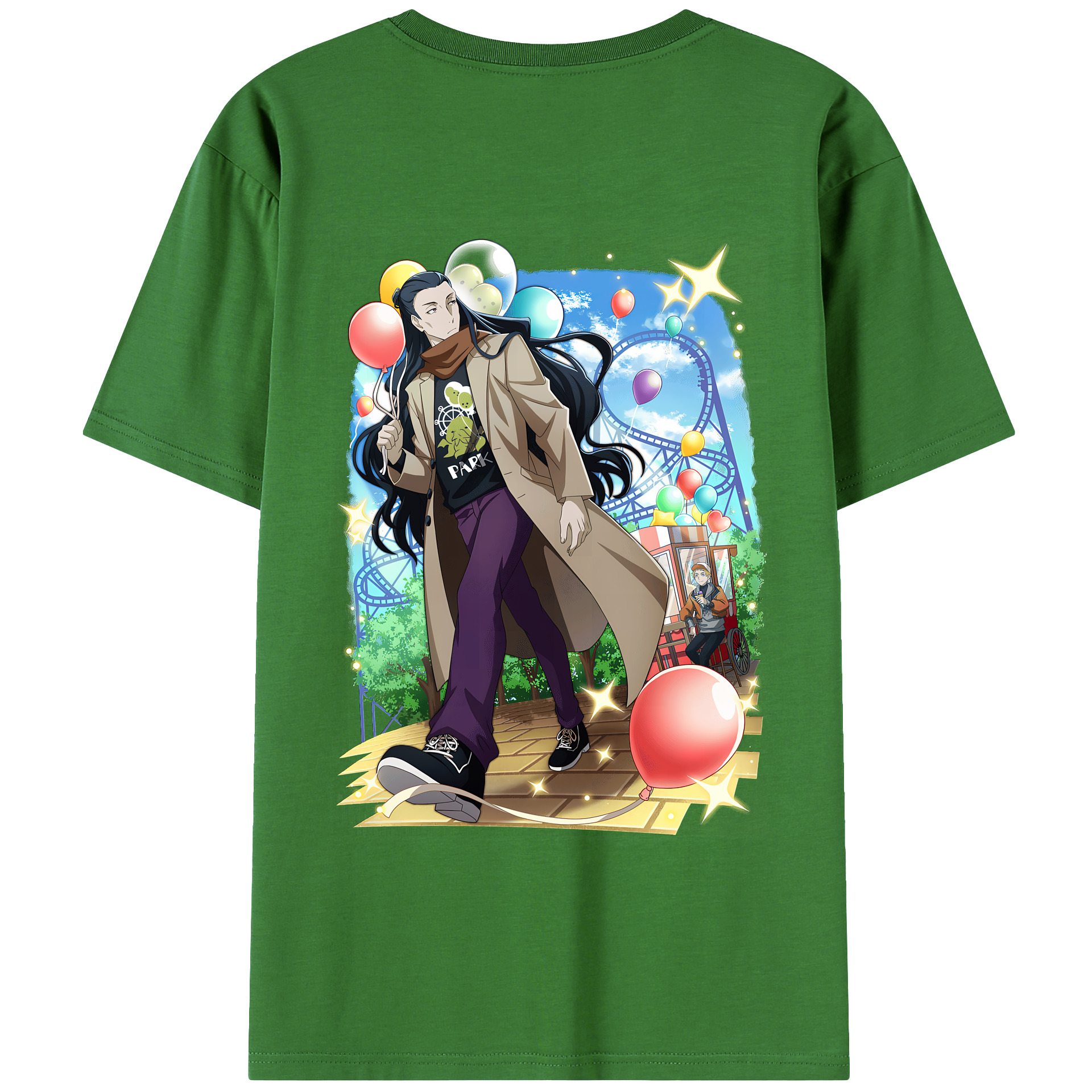 （画像用） 文豪ストレイドッグス Bungo Stray Dogs レディース半袖Tシャツ(バックプリント)